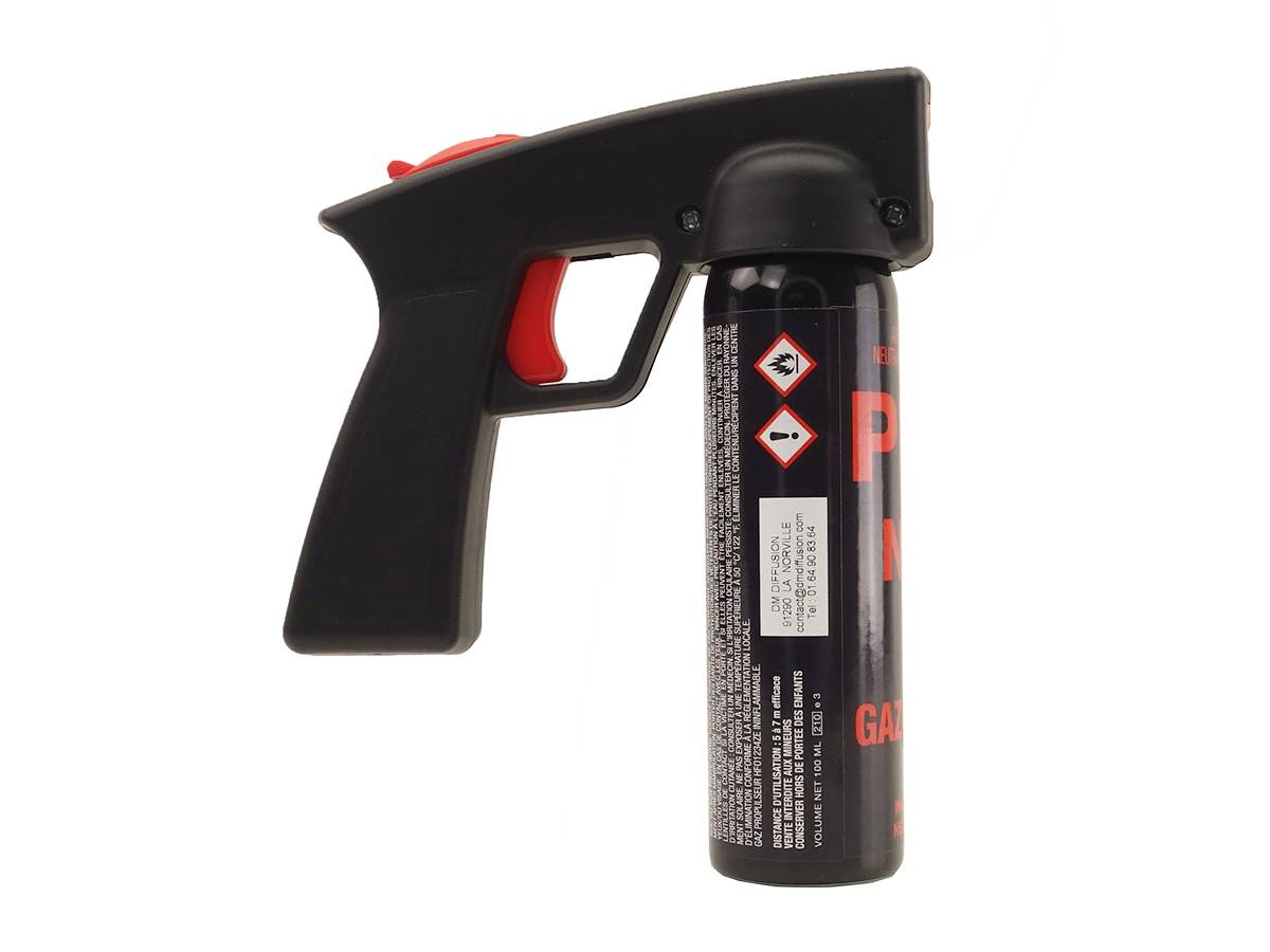 Aérosol de Défense 100ML Gaz OC Red Pepper NG - Vue 2 - Archery Connect