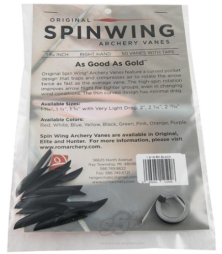 Plumes Spin-Wing Spin 1-9/16 pouces