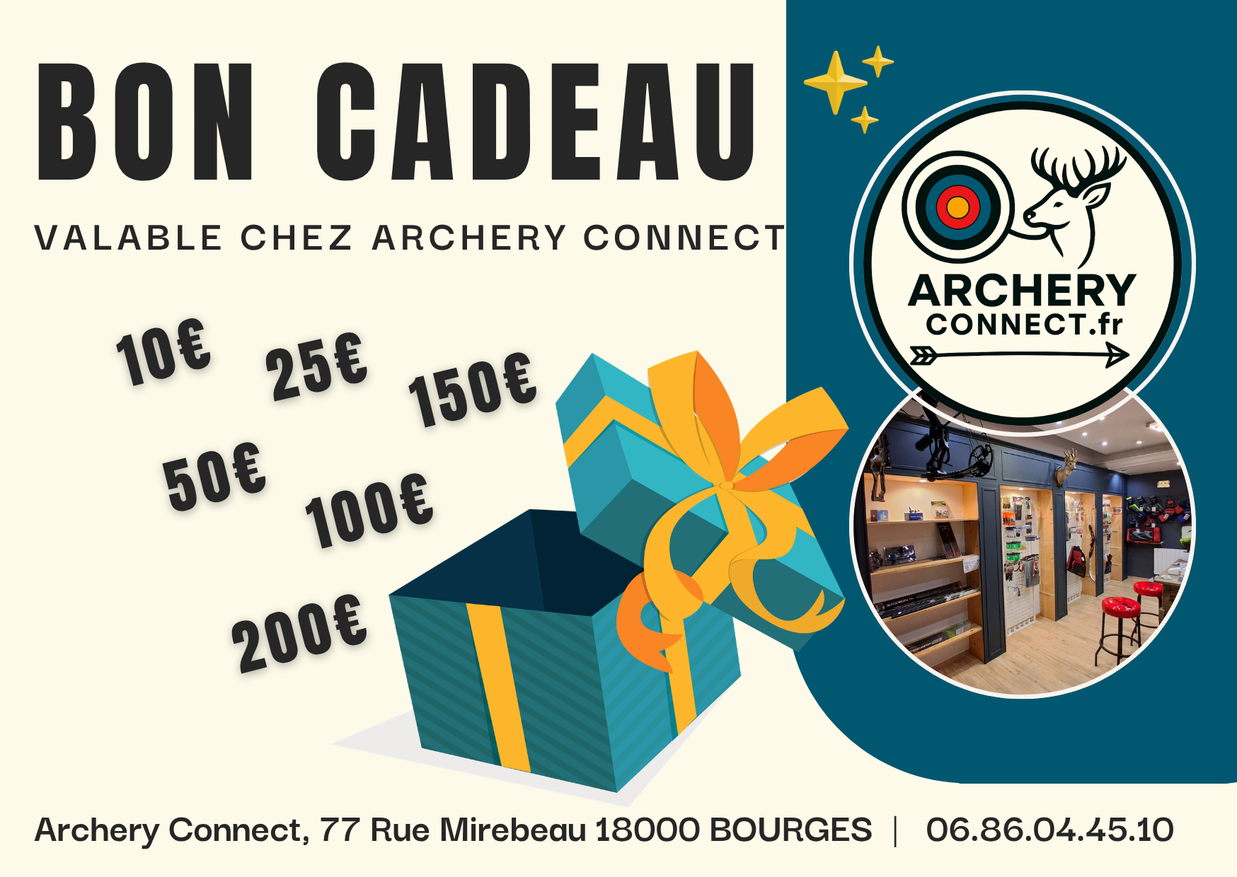 Carte Cadeau Archery Connect