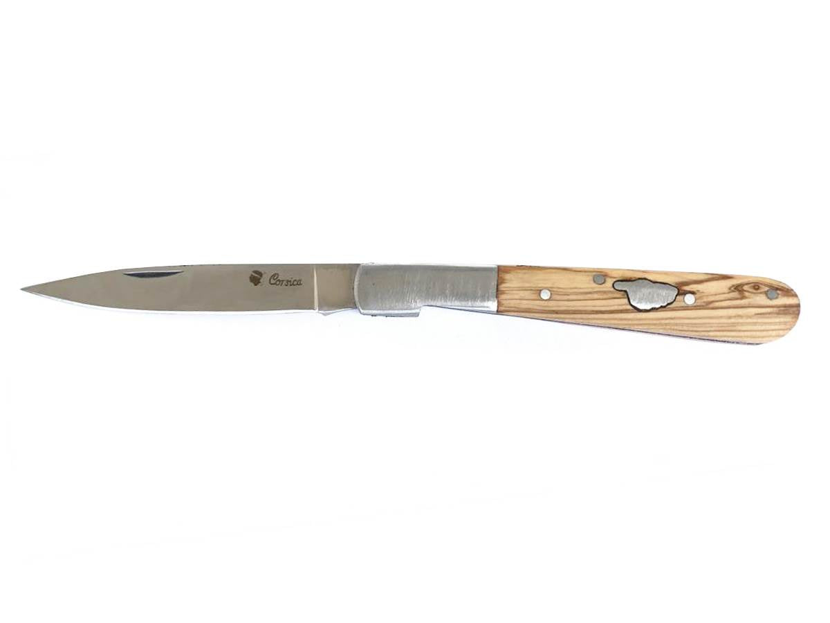 Couteau Pliant Vendetta Corsica Métal Bois Lame 9cm - Archery Connect