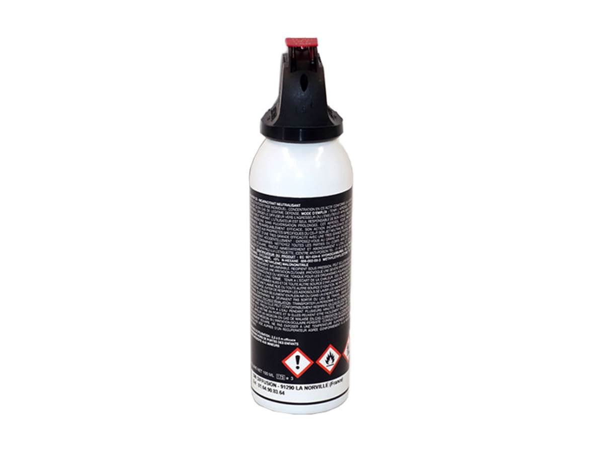 Aérosol de Défense Gaz 100ML CS Accusol - Vue 3 - Archery Connect