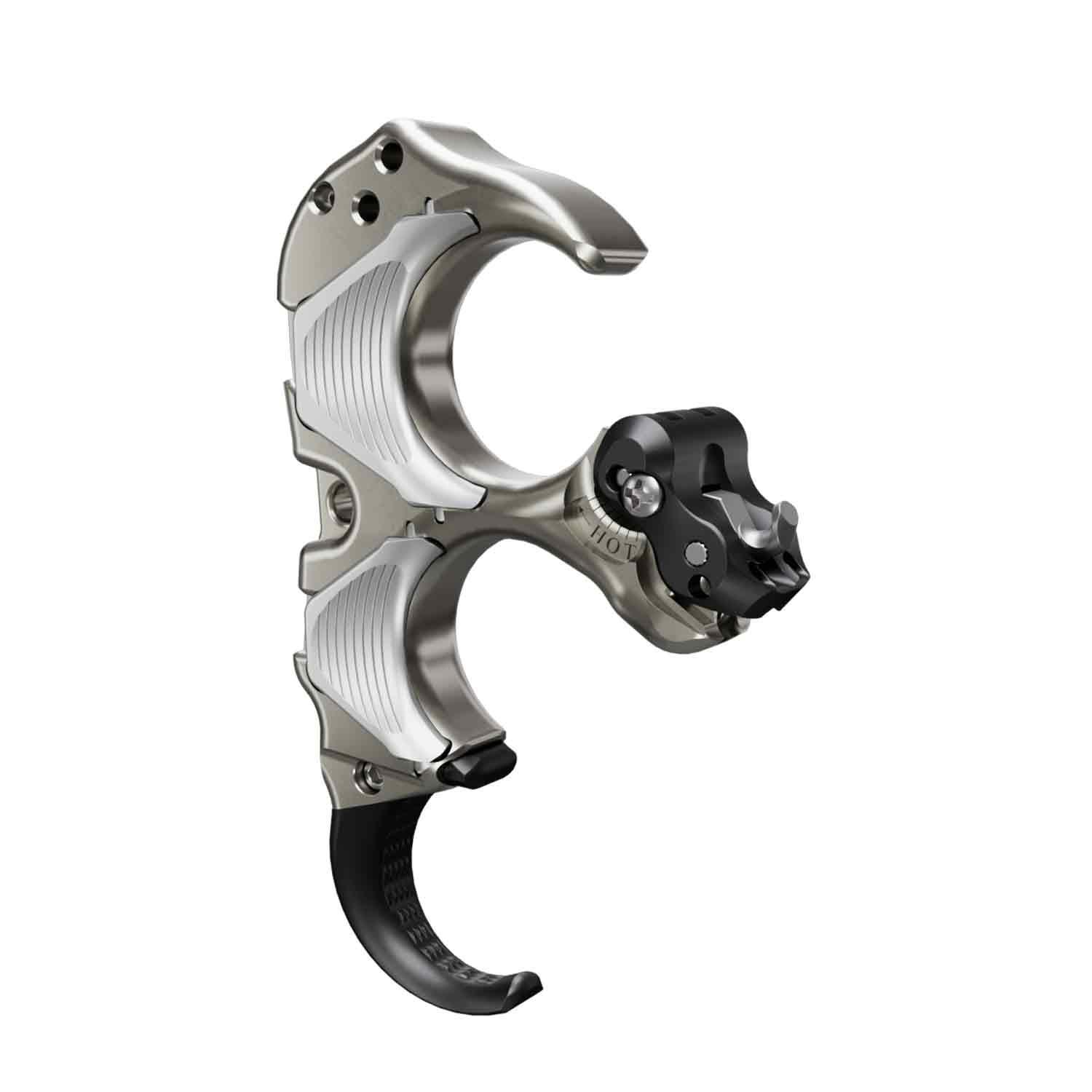 Décocheur à Pouce Back Tension TRU Ball Aileron HBC Flex 3 Doigts - Archery Connect