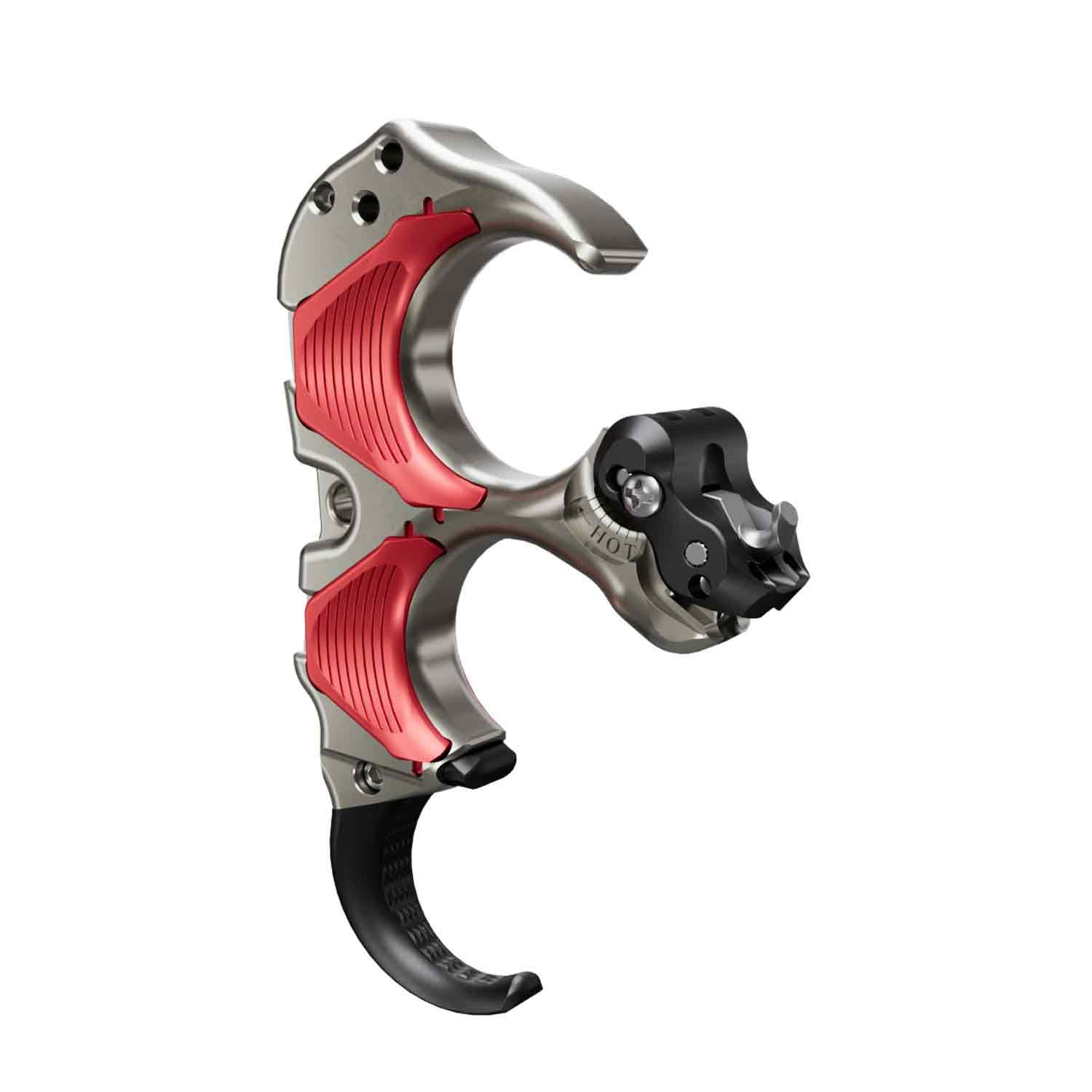 Décocheur à Pouce Back Tension TRU Ball Aileron HBC Flex 3 Doigts - Archery Connect
