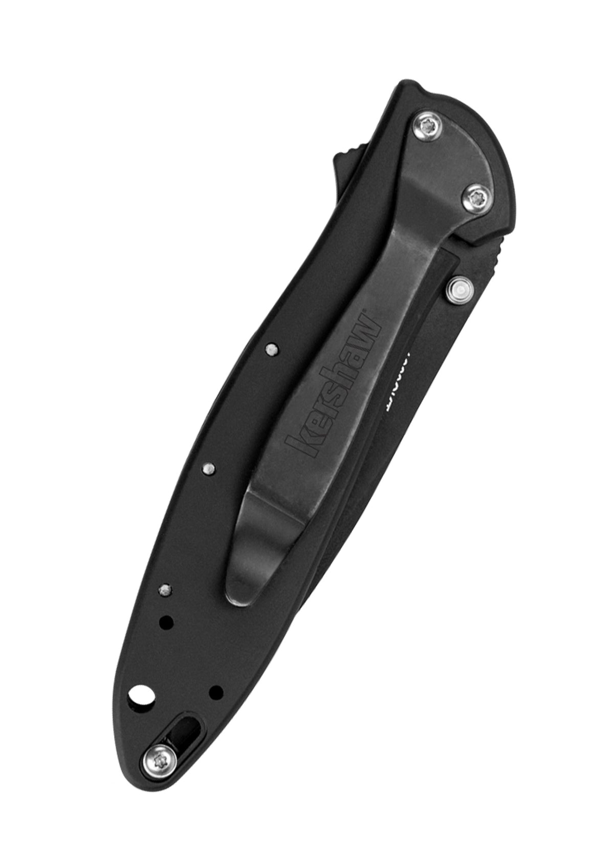Couteau pliant Kershaw Leek noir revêtement DLC