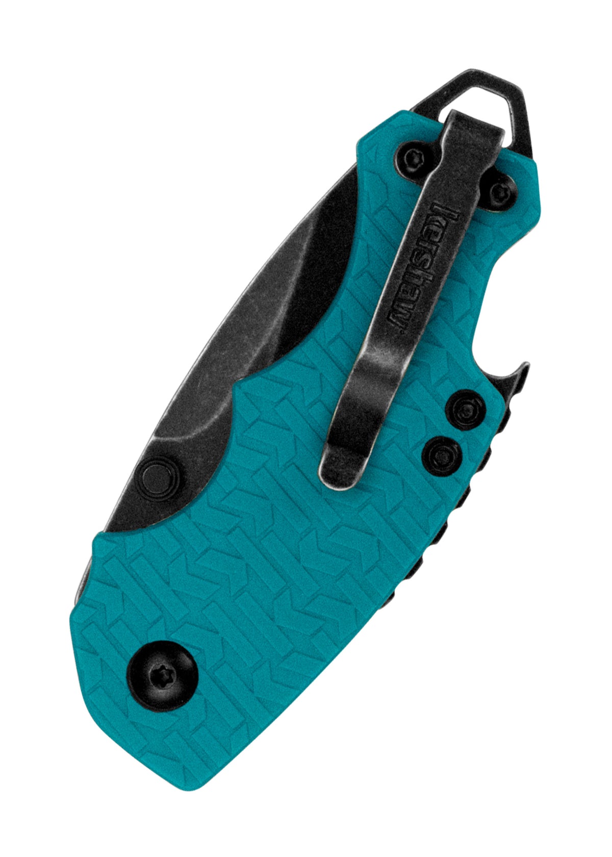 Couteau pliant Kershaw Shuffle bleu pétrole BlackWash
