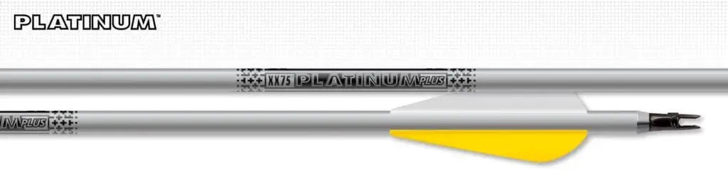 Tubes Easton Shaft Aluminium XX75 Platinium Plus