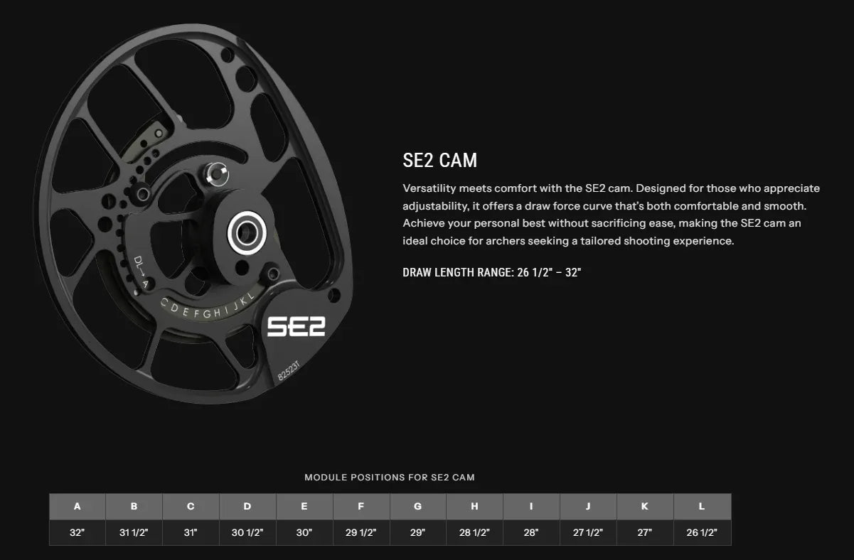 Arc à Poulies PSE Dominator Duo X38 Cam SE2 - Archery Connect