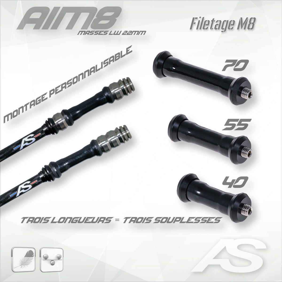Amortisseur AiM8 Arc Système vue 2
