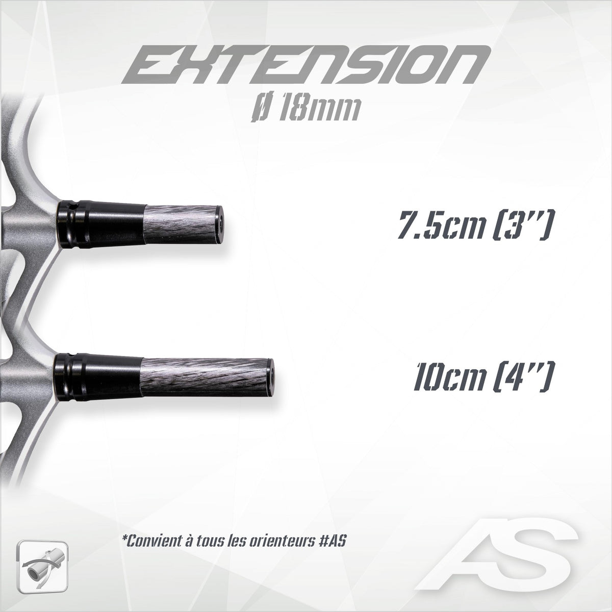 Extension Compétition Ø18 Arc Système vue 2