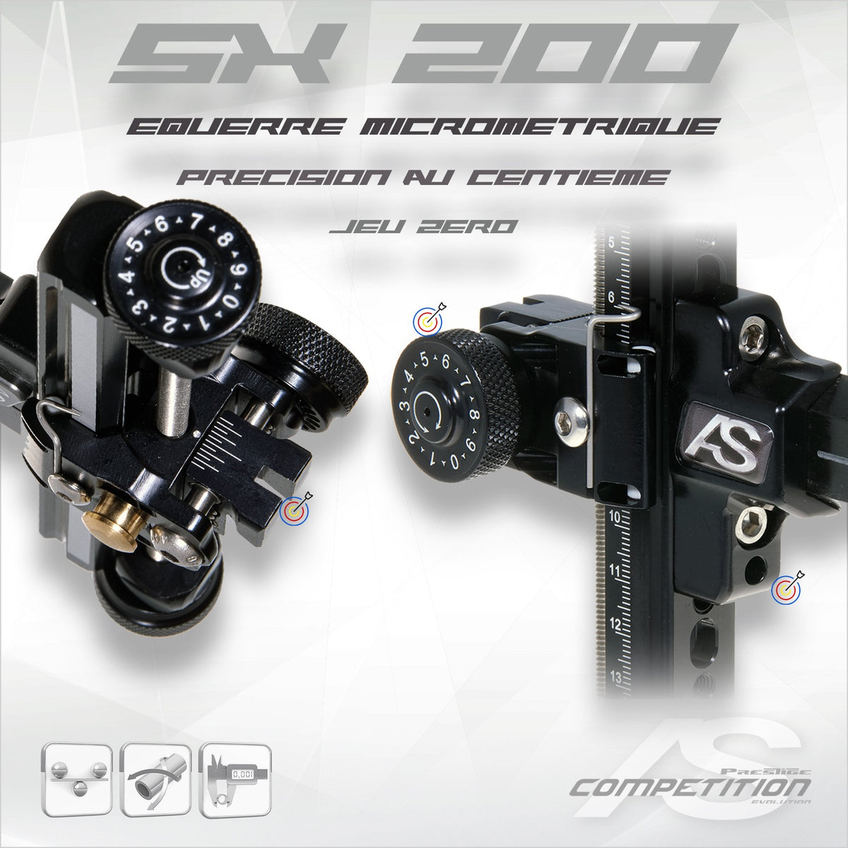 Viseur Arc Système SX200 Short 9 vue 3