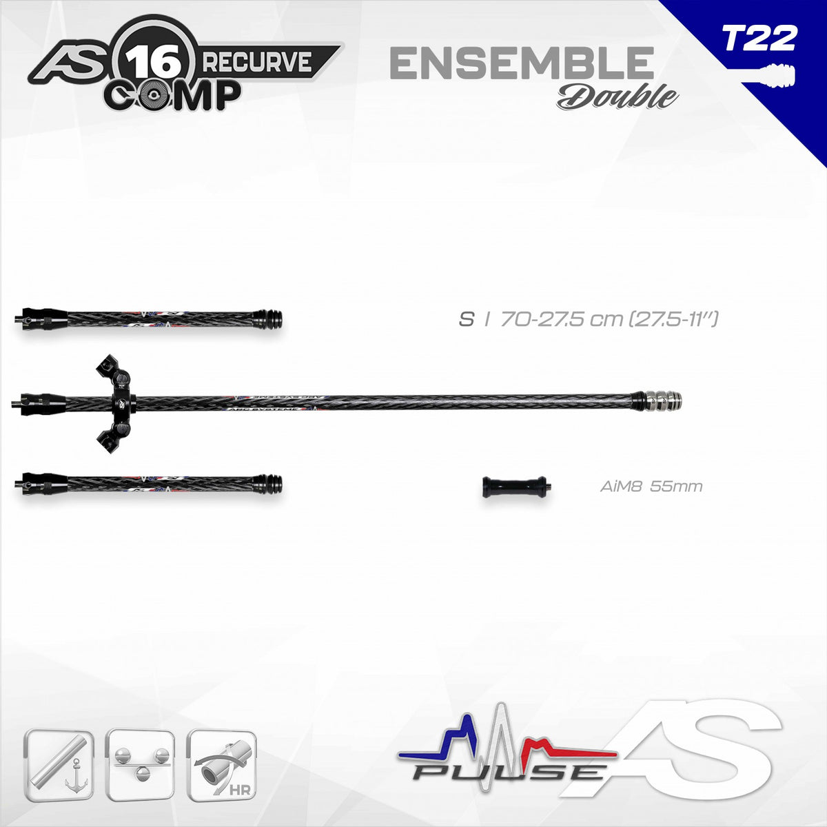 V-Bar Comp Recurve AS16