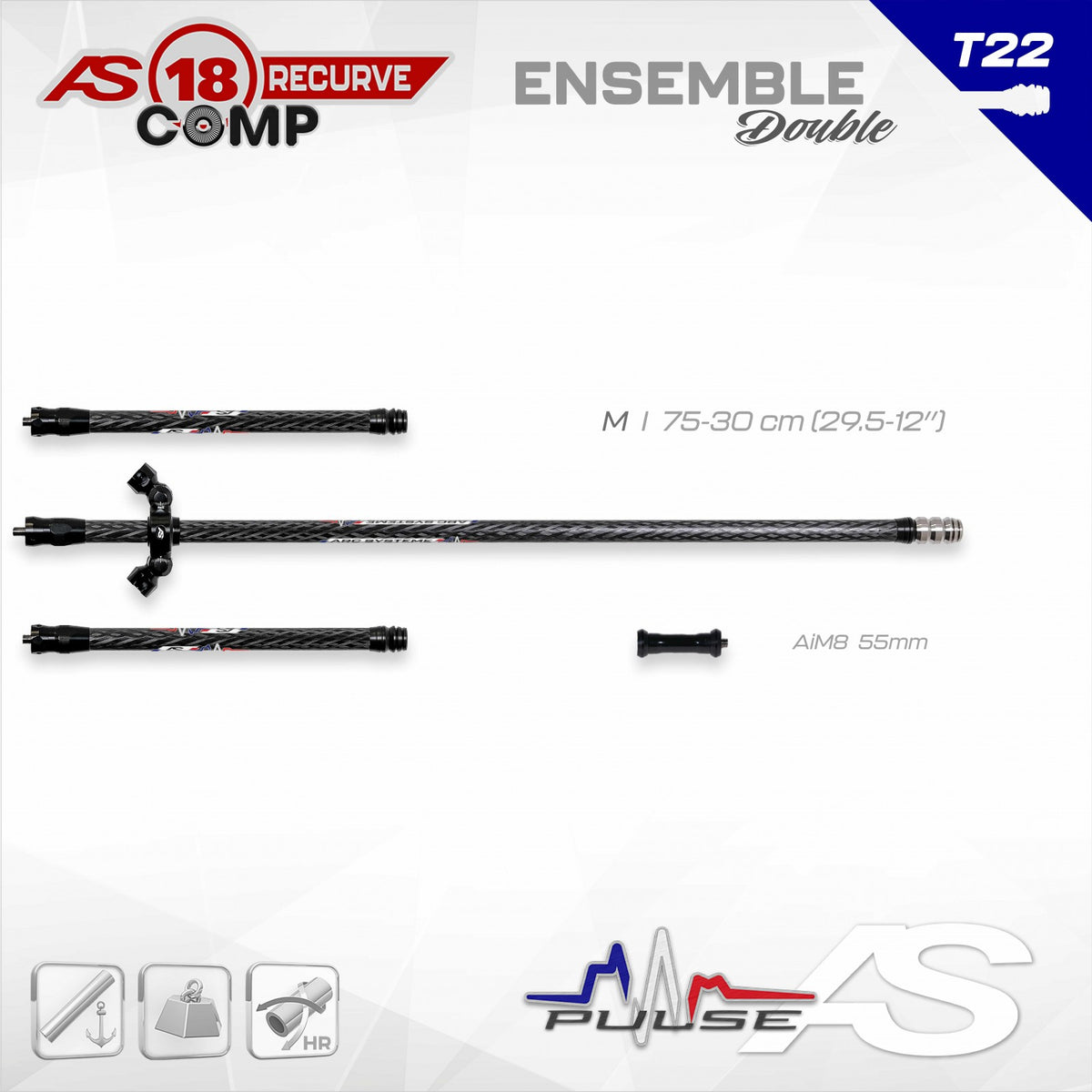 V-Bar Comp Recurve AS18