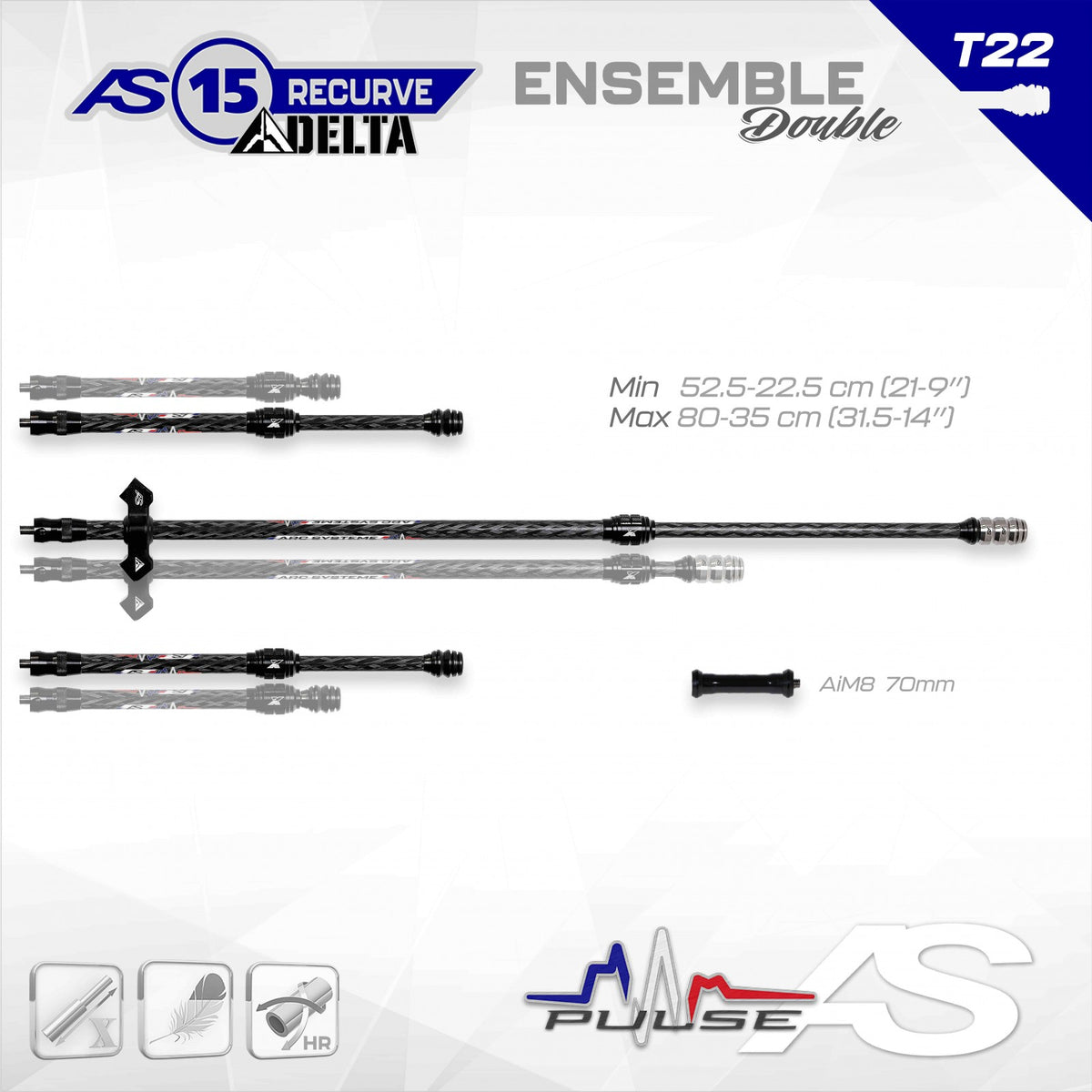 V-Bar Delta Recurve ASX15