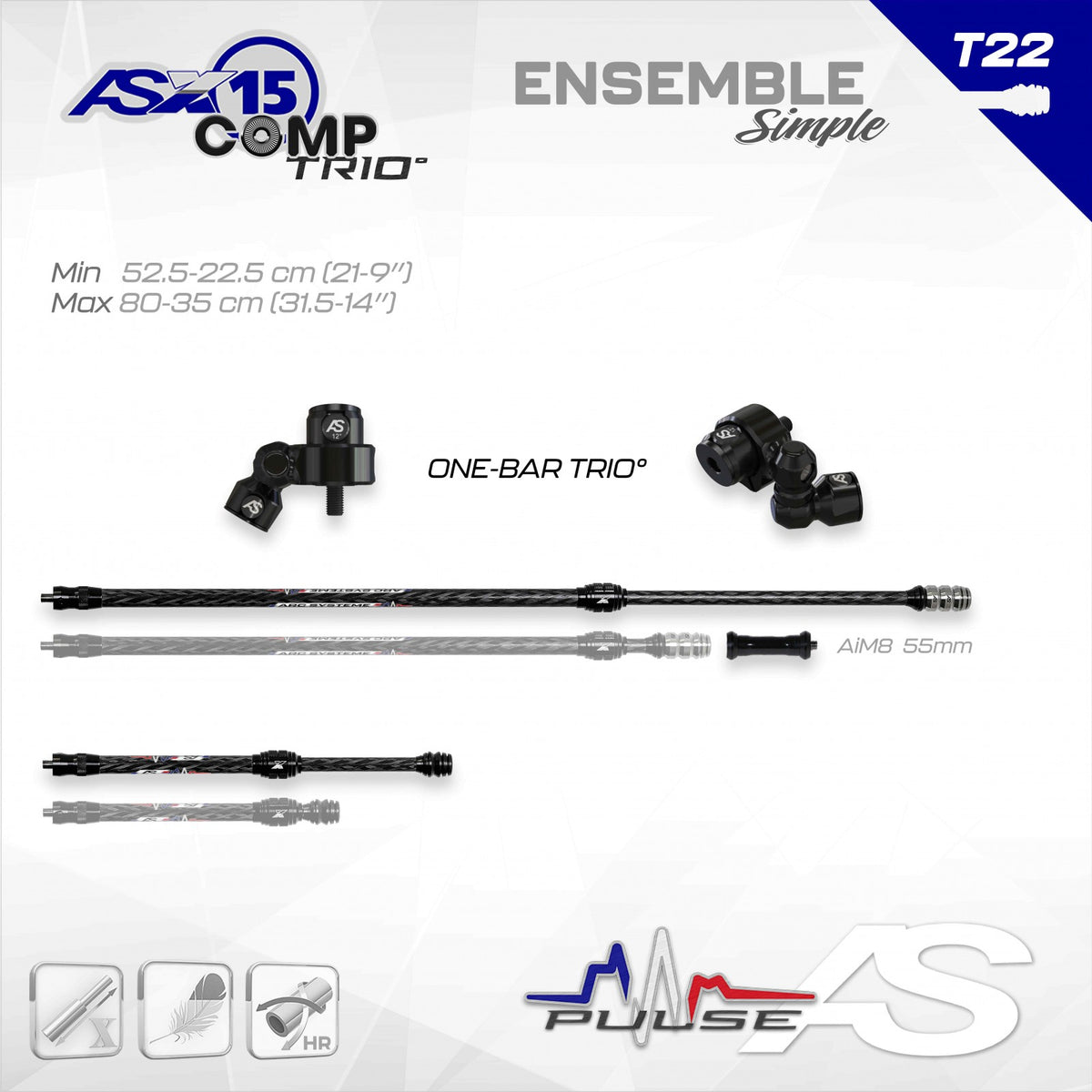 Pack stabilisation Arc Système ASX15 Comp Trio