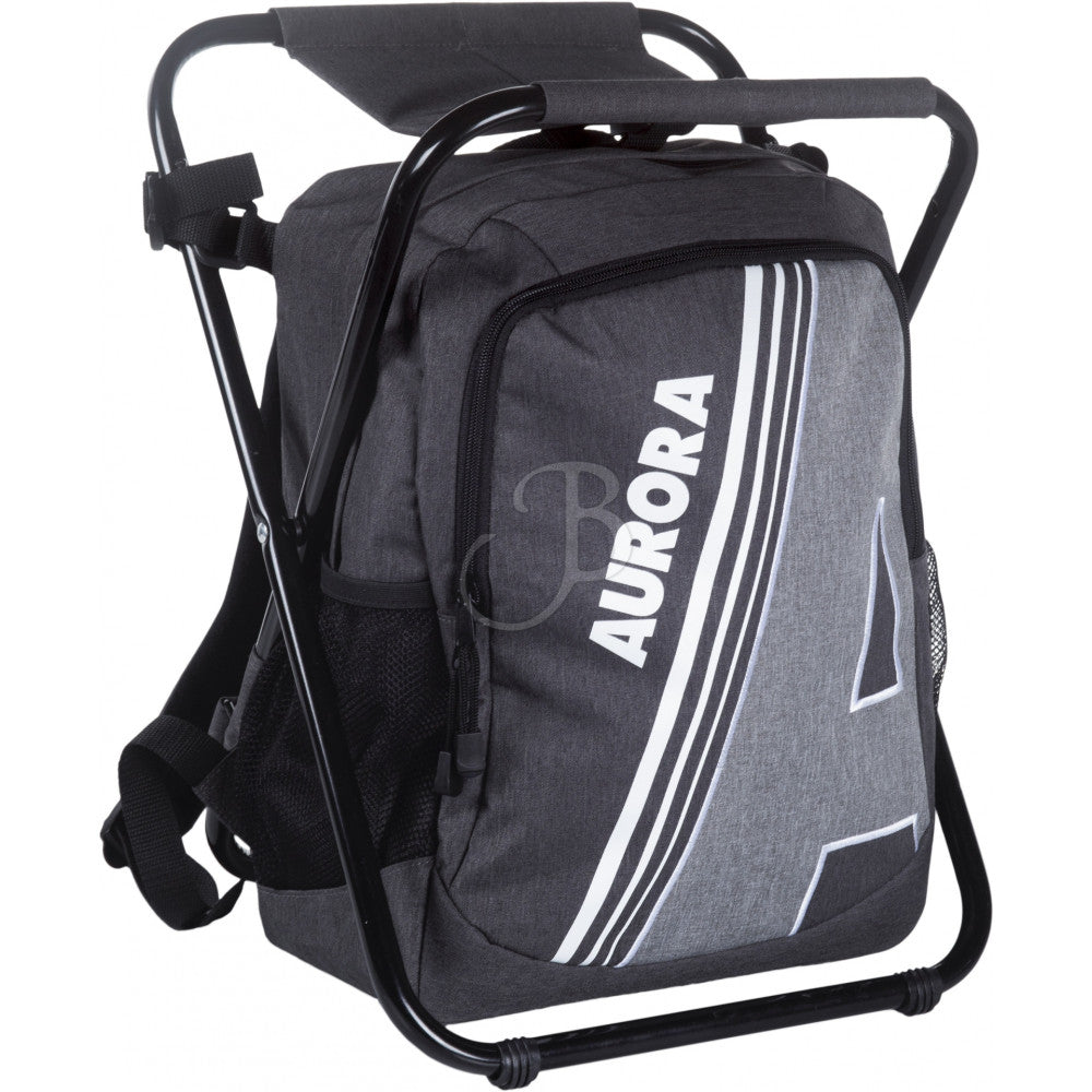 Chaise AURORA OUTDOOR SAC A DOS+SIEGE NOIR