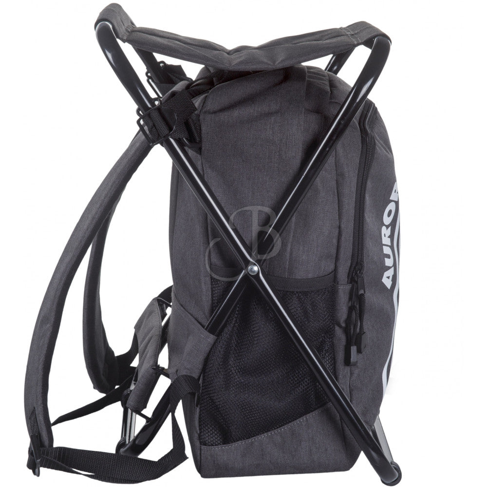 Chaise AURORA OUTDOOR SAC A DOS+SIEGE NOIR