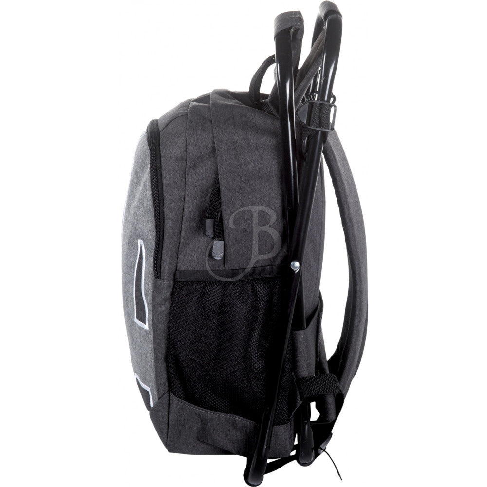 Chaise AURORA OUTDOOR SAC A DOS+SIEGE NOIR