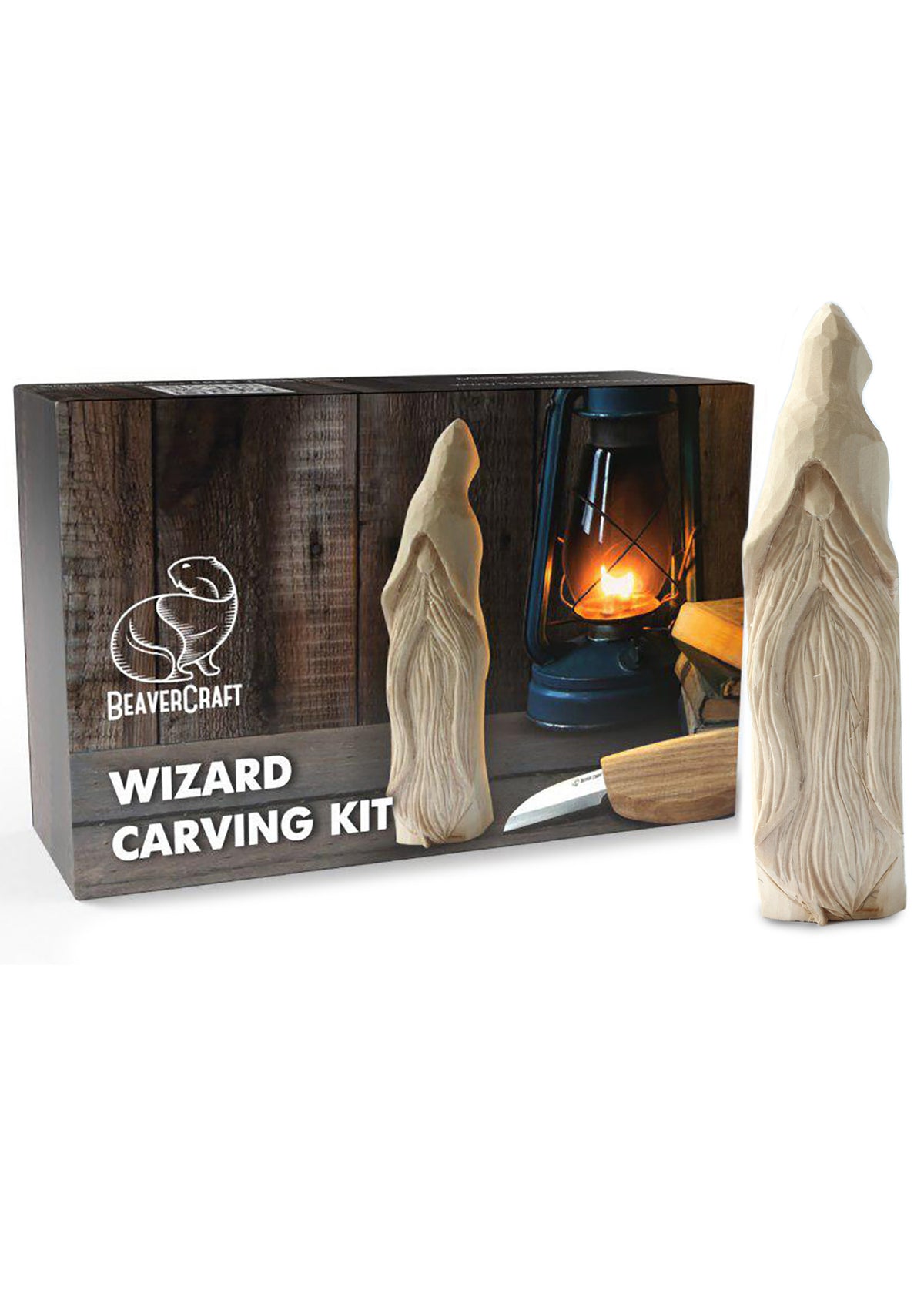 Kit de sculpture Magicien BeaverCraft DIY03