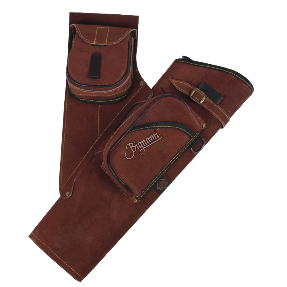 Carquois de Cible Big Tradition BT150 – Queen (suédé) – Droitier