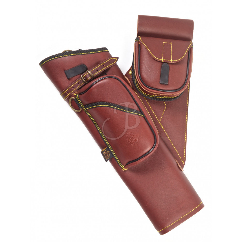 Carquois de Cible Big Tradition BT150 – King (cuir) – Gaucher
