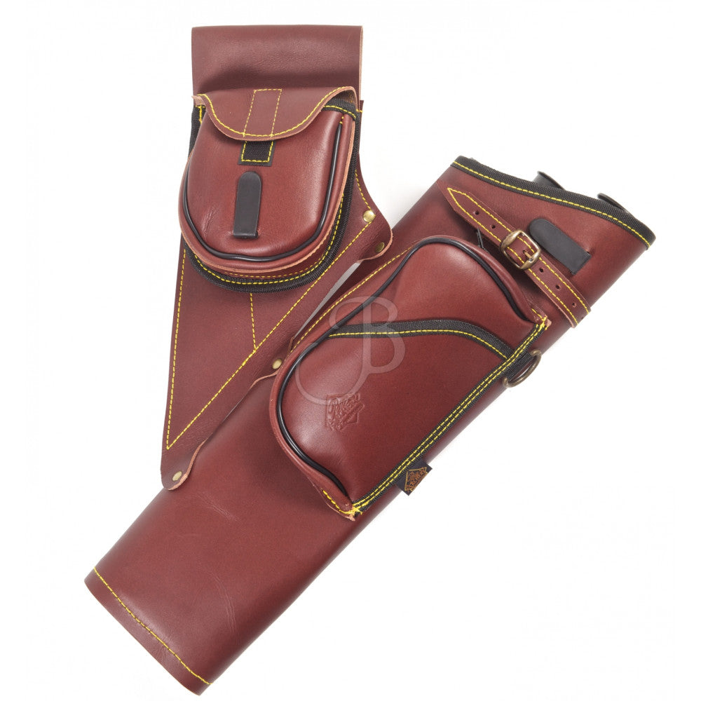 Carquois de Cible Big Tradition BT150 – King (cuir) – Droitier