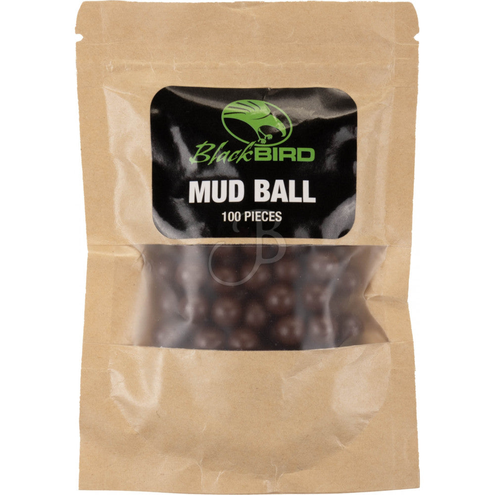 Billes d'Argile Blackbird Mud Ball pour Lance-Pierre – 100 pièces
