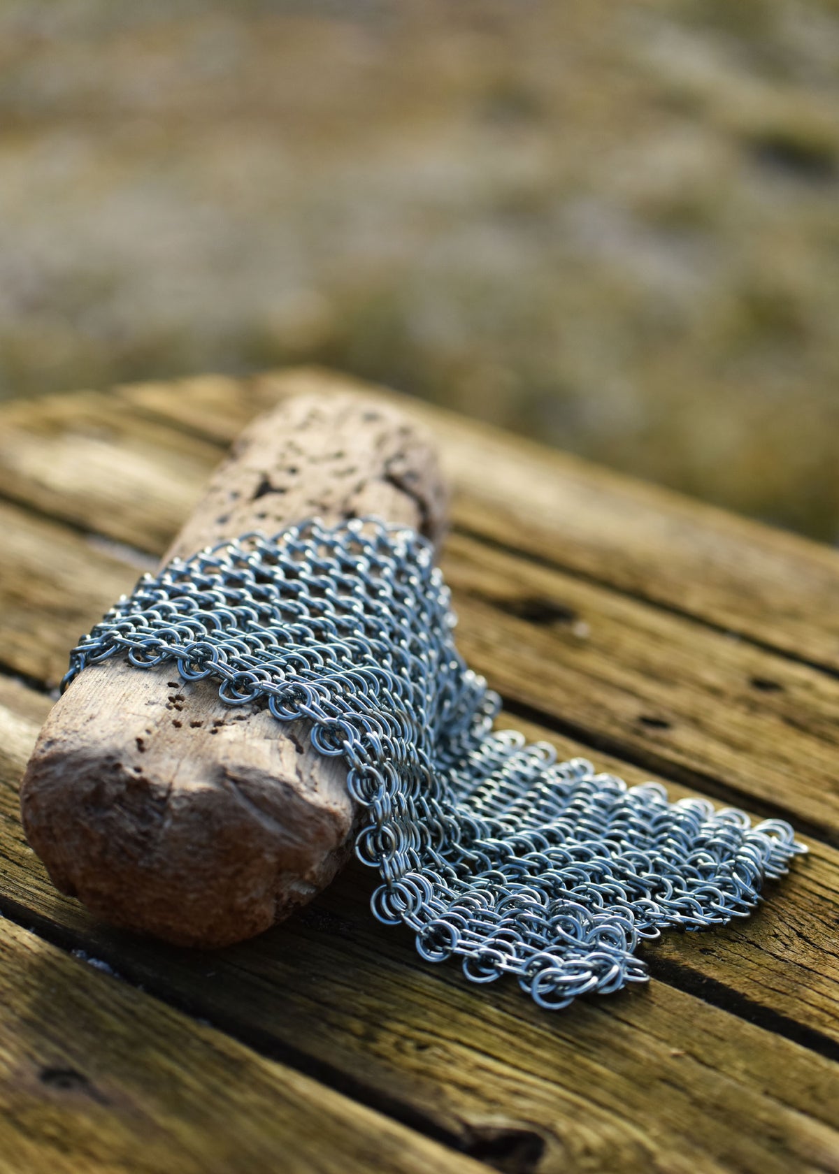 Pièce de maille BMSZ 20 x 20 cm en acier galvanisé, DI 8 mm