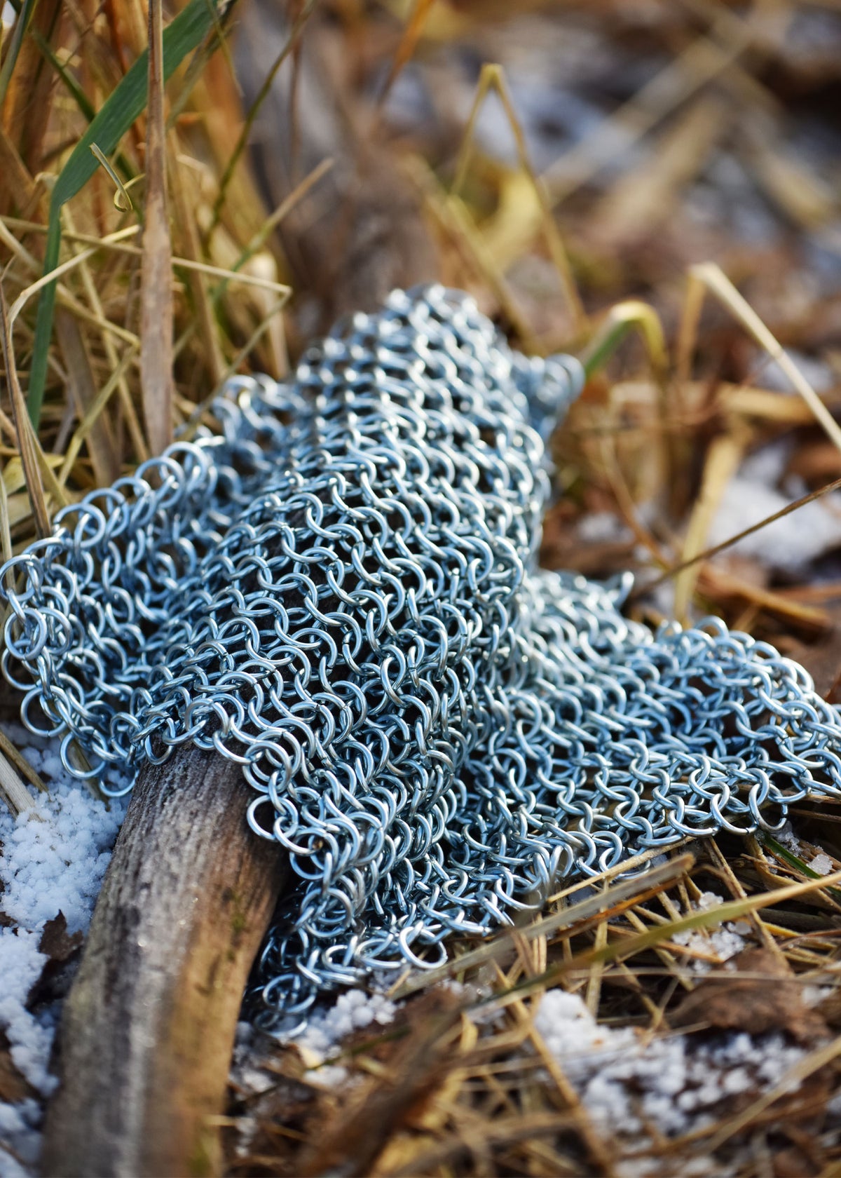 Pièce de maille BMSZ 20 x 20 cm en acier galvanisé, DI 8 mm