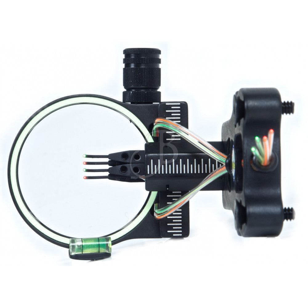 Booster Viseur Chasse 4 Pins Noir