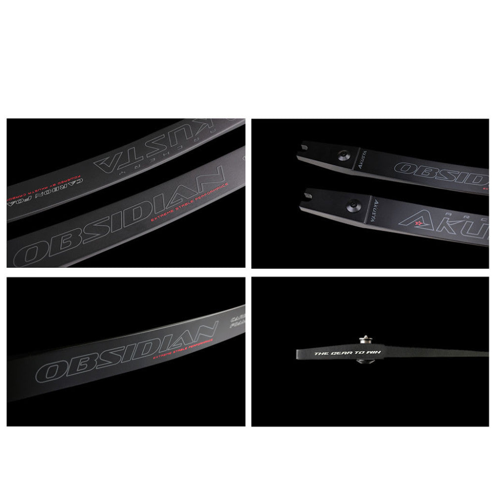 Branches d'Arc Akusta Obsidian Carbon FOAM - Vue 2 - Archery Connect