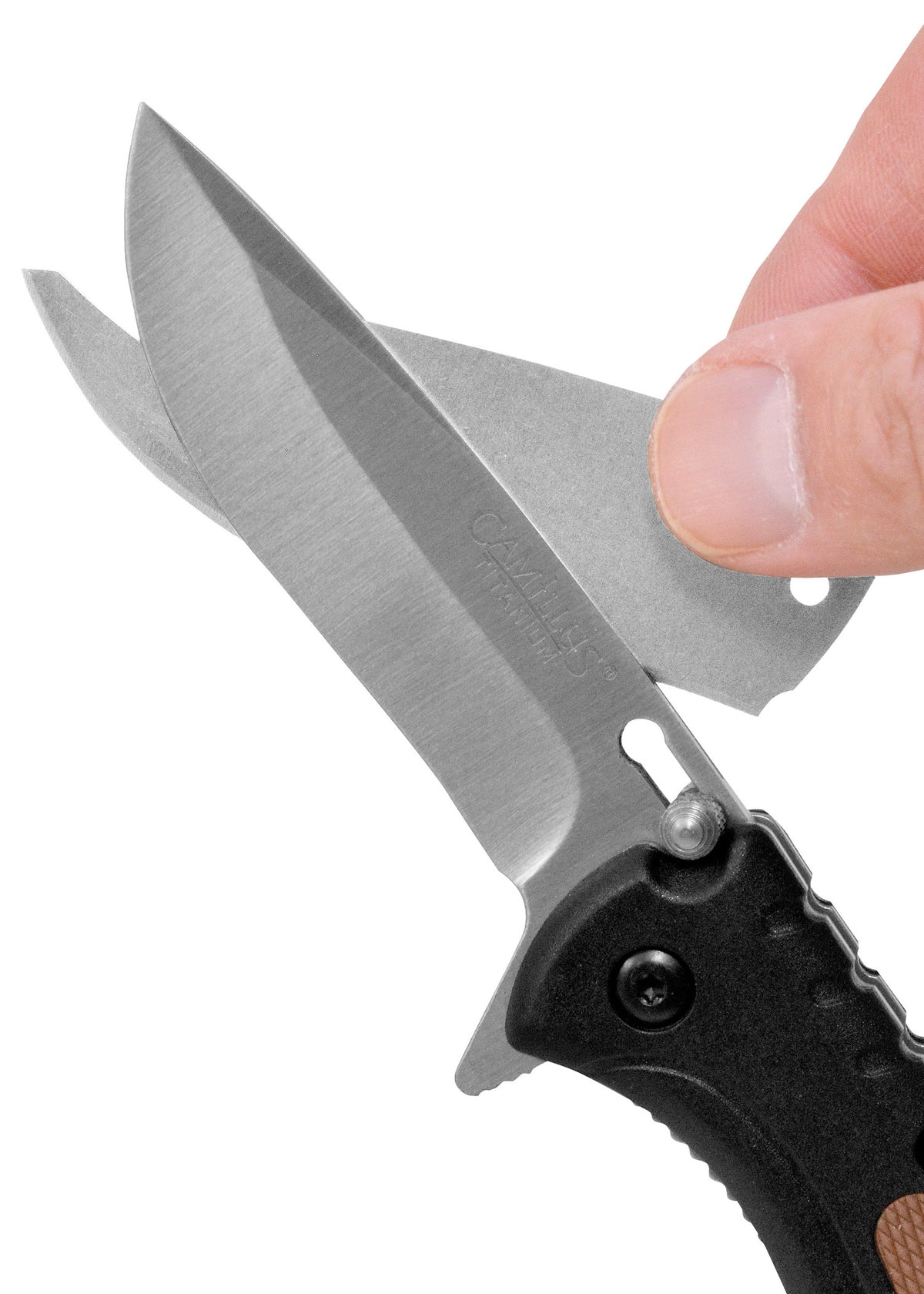 Couteau pliant Camillus Tigersharp à lames interchangeables