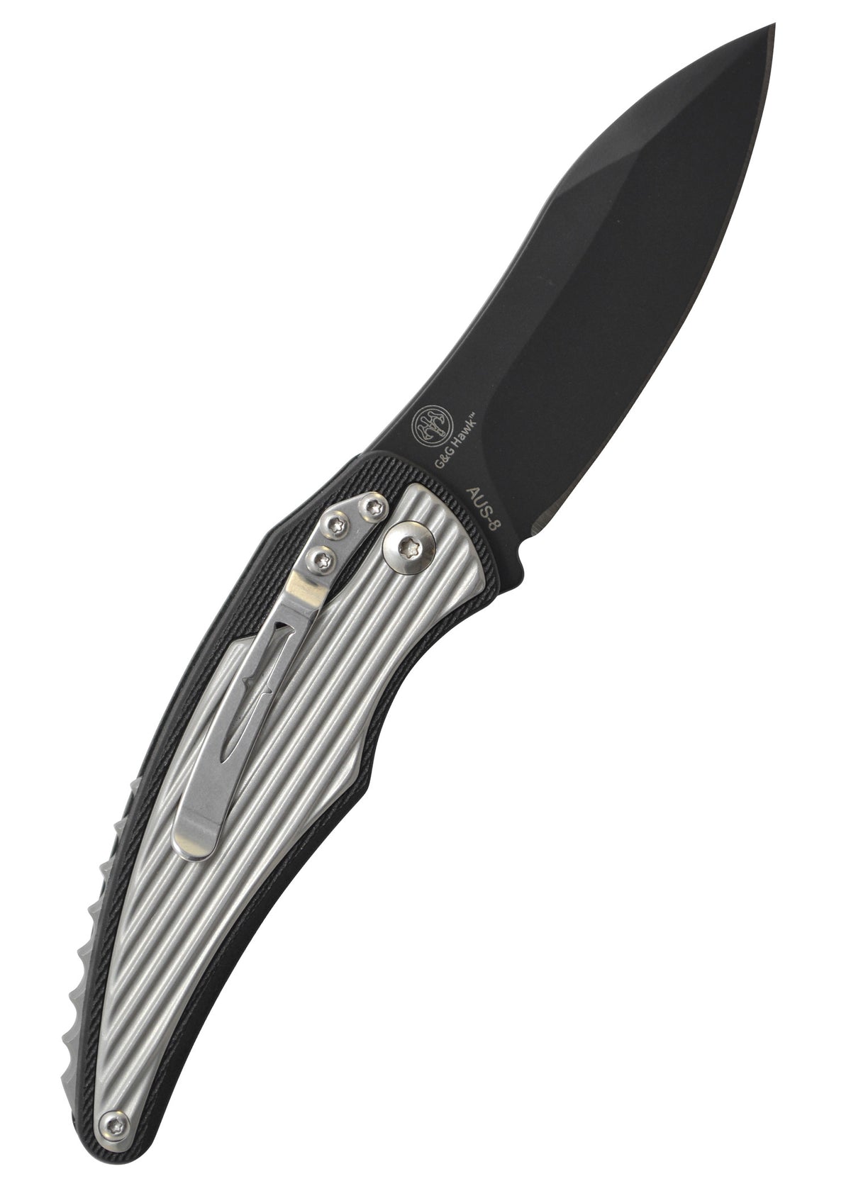 Couteau de poche Camillus Sizzle, lame AUS-8 revêtue titane