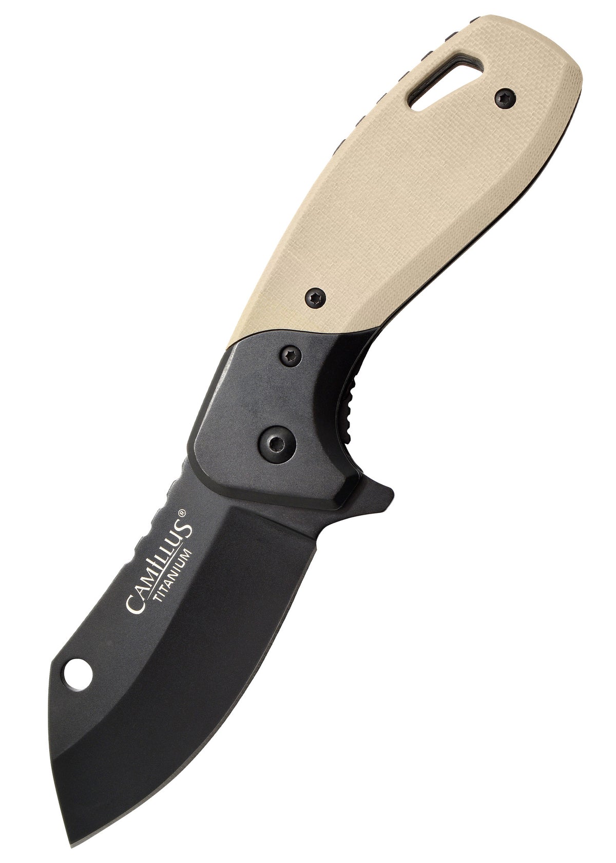Couteau pliant Camillus Chonk, lame 440, manche G10