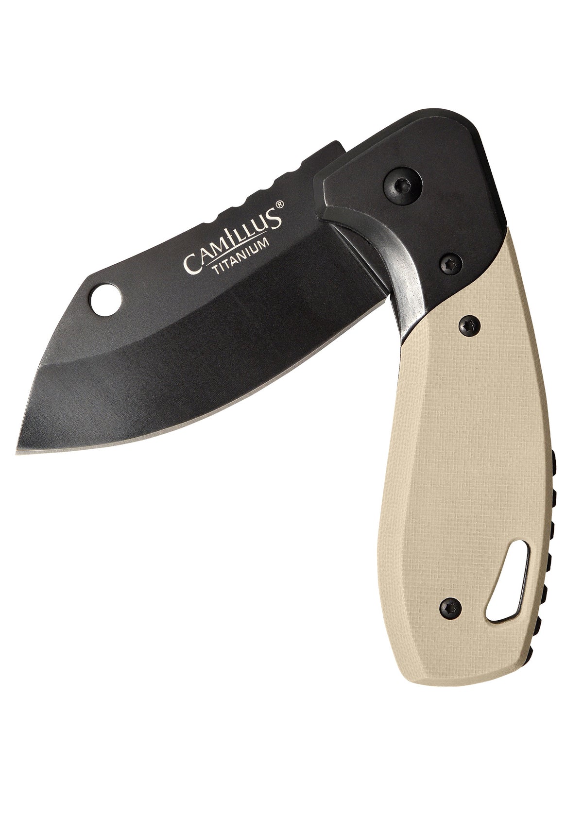 Couteau pliant Camillus Chonk, lame 440, manche G10