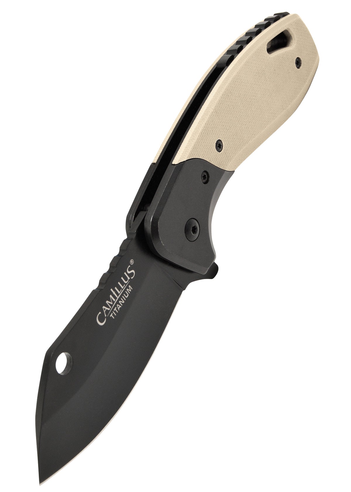 Couteau pliant Camillus Chonk, lame 440, manche G10