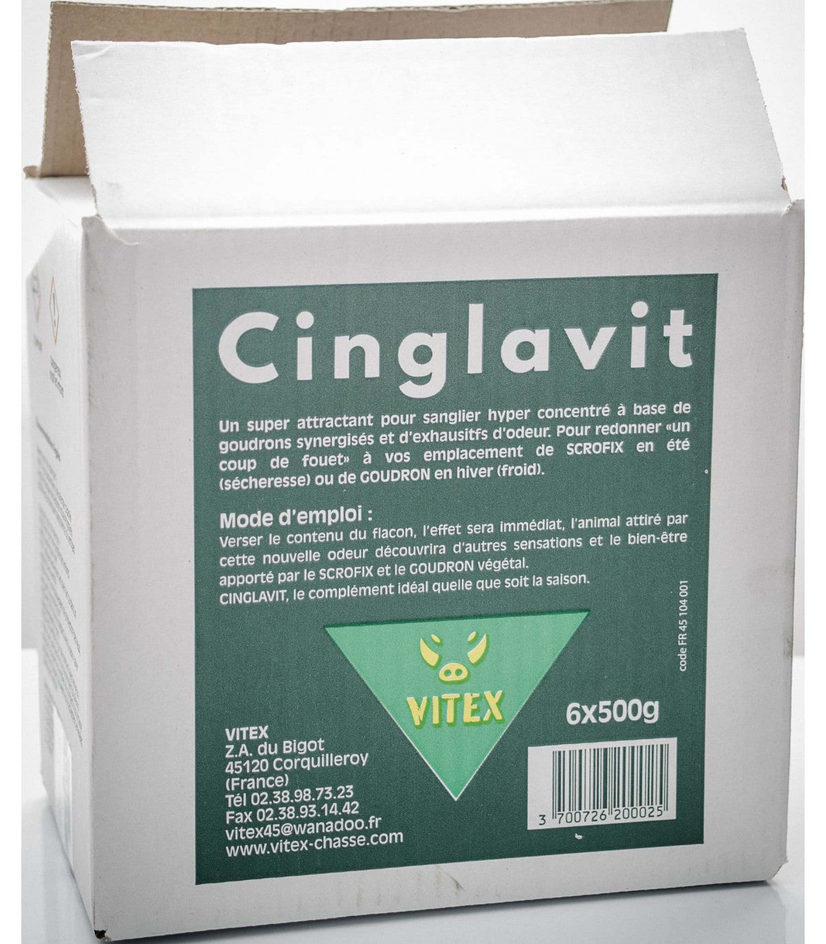Attractant VITEX CINGLAVIT - Carton de 6 Bouteilles