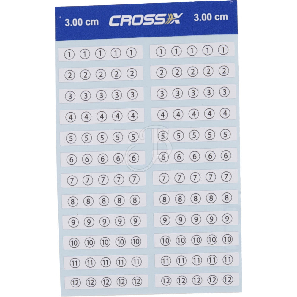 Wraps CROSS-X ARROW NUMBER