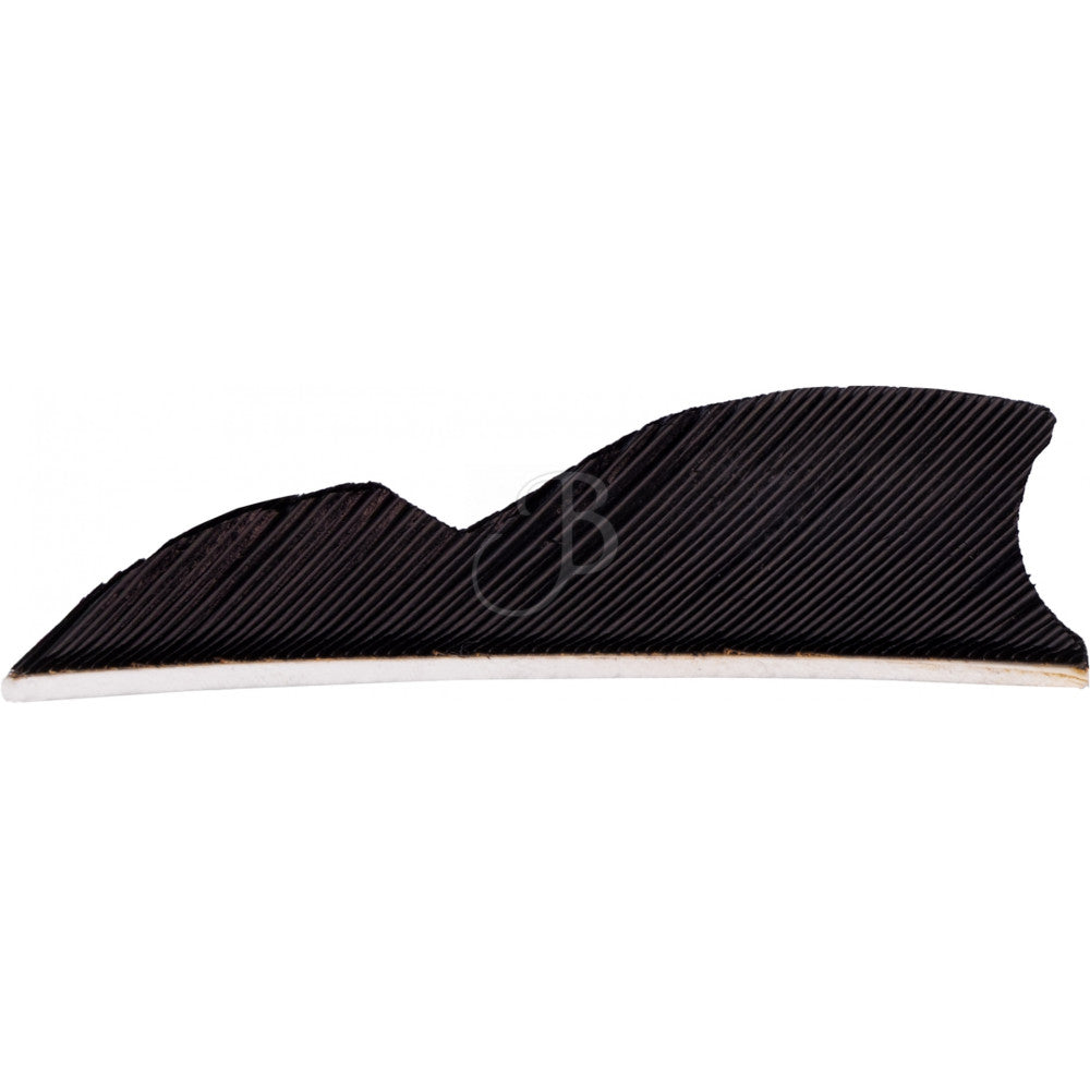 Plumes CROSS-X PLUMES NAT. 2" BATWING