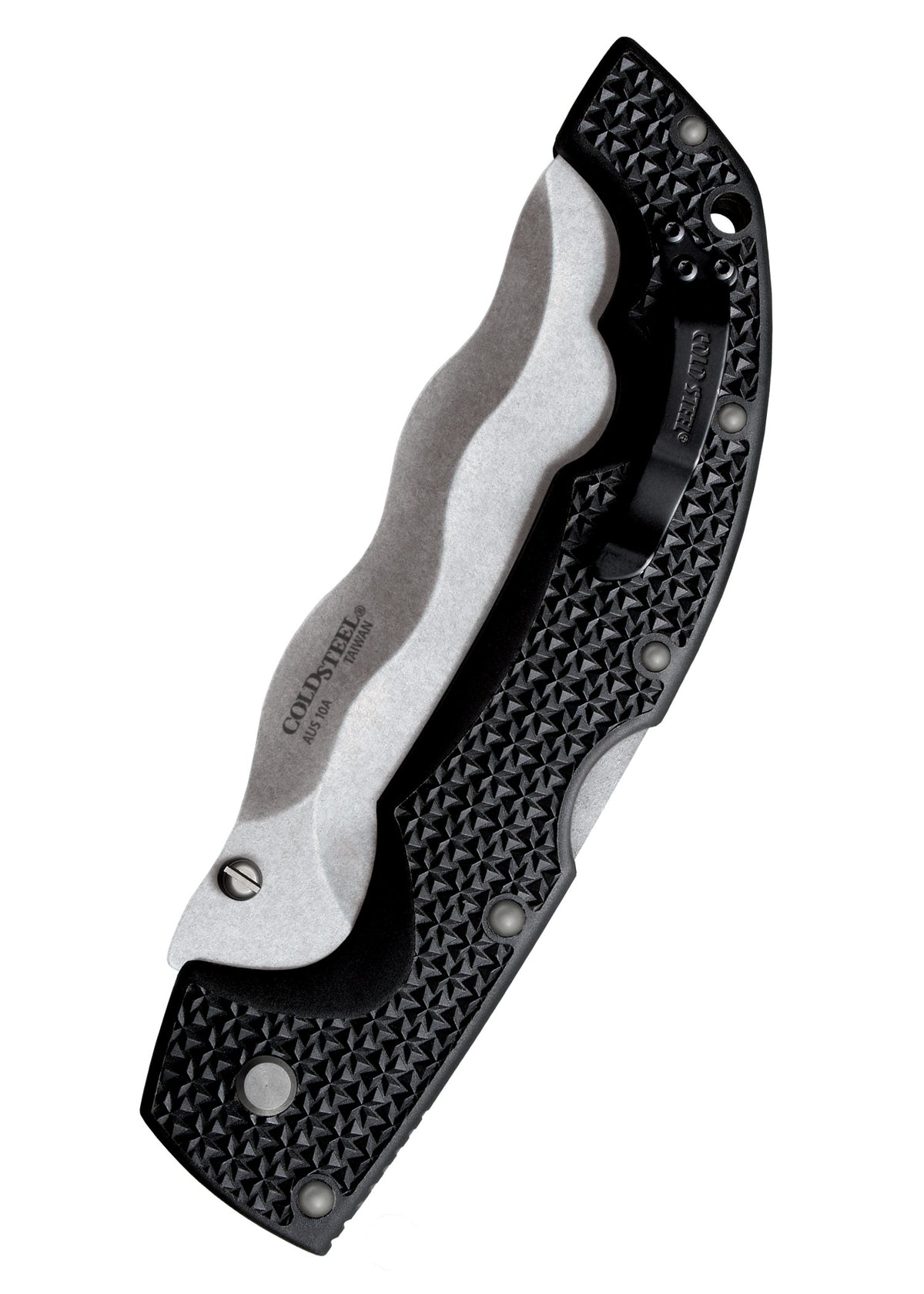 Couteau pliant Cold Steel Kris Voyager, lame kris AUS 10A