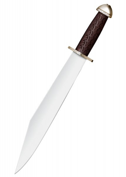 Kleines Wikinger-Messer, Kohlenstoffstahl, Gewändenadel-Messer