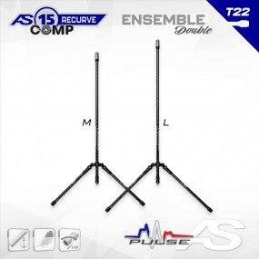 Pack Stabilisation Arc Système AS X15 Recurve Comp - Vue 2 - Archery Connect