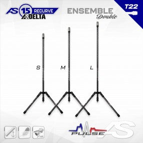 Pack Stabilisation Arc Système AS X15 Recurve Delta - Vue 2 - Archery Connect