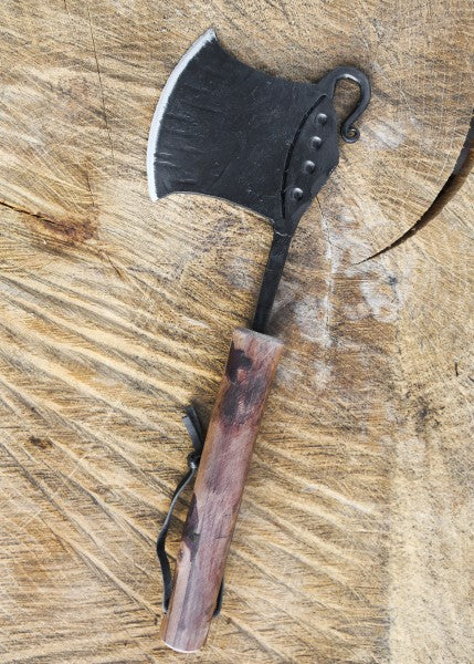 Piccolo Coltello Vichingo, Acciaio al Carbonio, Coltello da Fibula