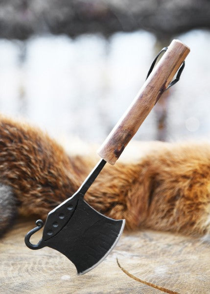 Piccolo Coltello Vichingo, Acciaio al Carbonio, Coltello da Fibula