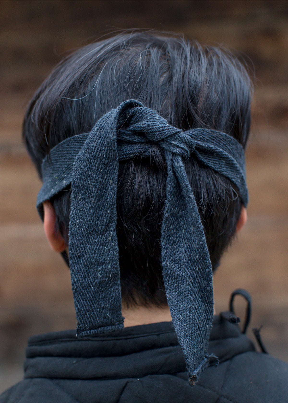 Mempo, demi-masque de samouraï en cuir