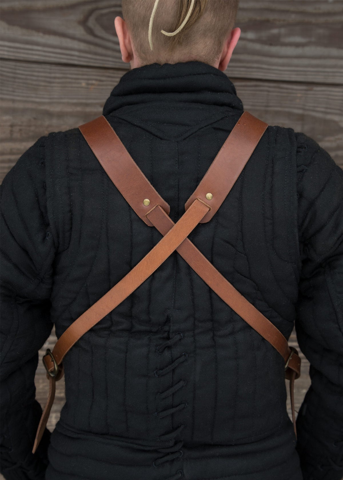 Plastron Ready for Battle en acier poli