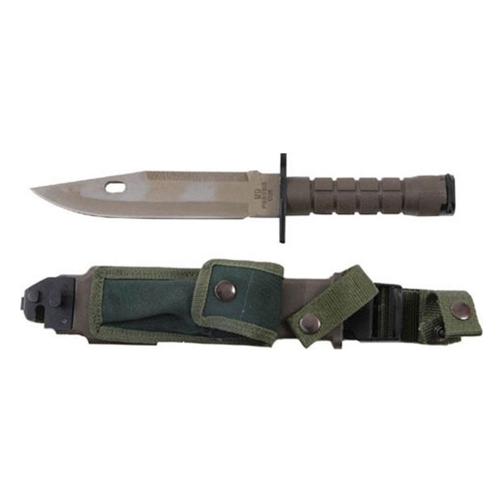 Couteau baïonnette M9 vert