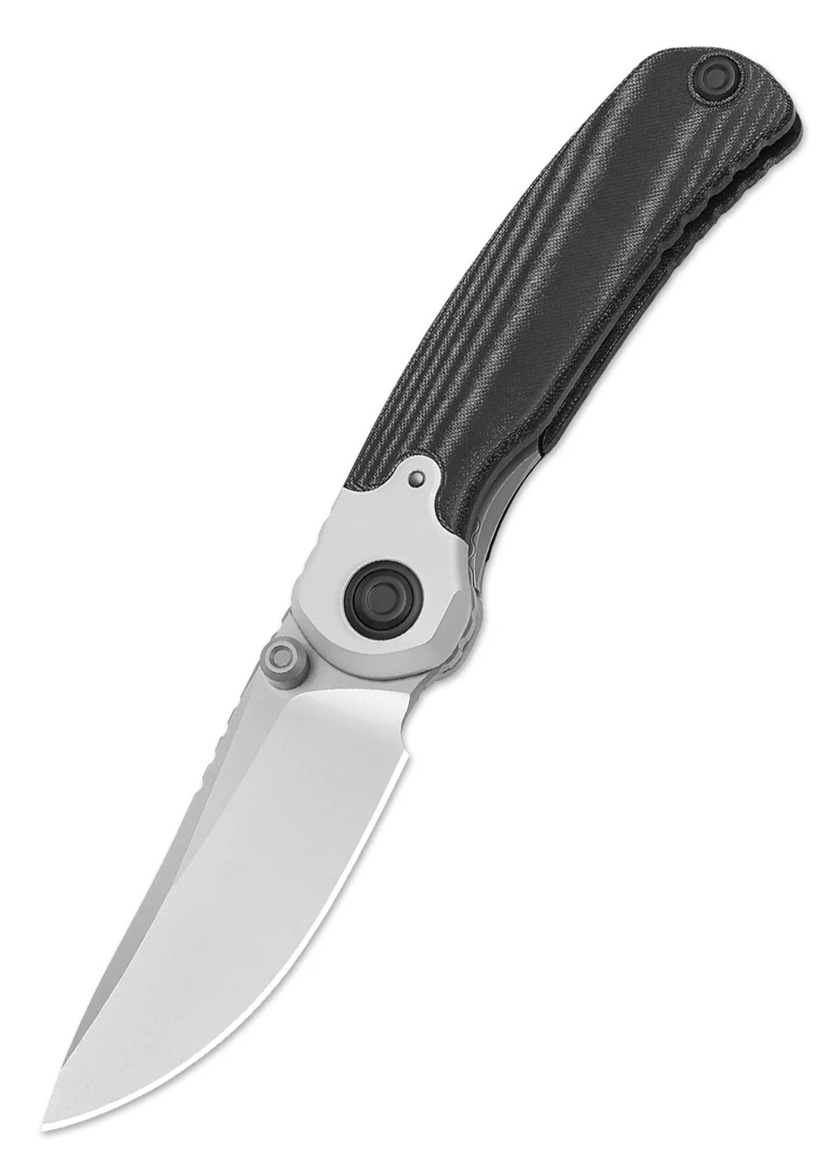 Couteau de poche Kizer Pioneer, aluminium et micarta, lame Nitro-V