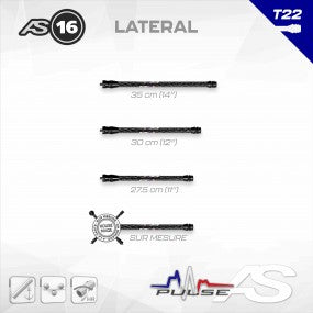 Stabilisation Latérale Arc Système X16 Fixe - Archery Connect