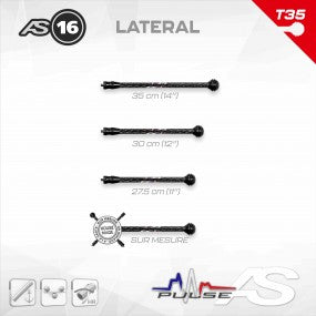 Stabilisation Latérale Arc Système X16 Fixe - Vue 2 - Archery Connect